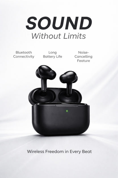 Xaavio TWS - A10  True Wireless Earpods (Black)