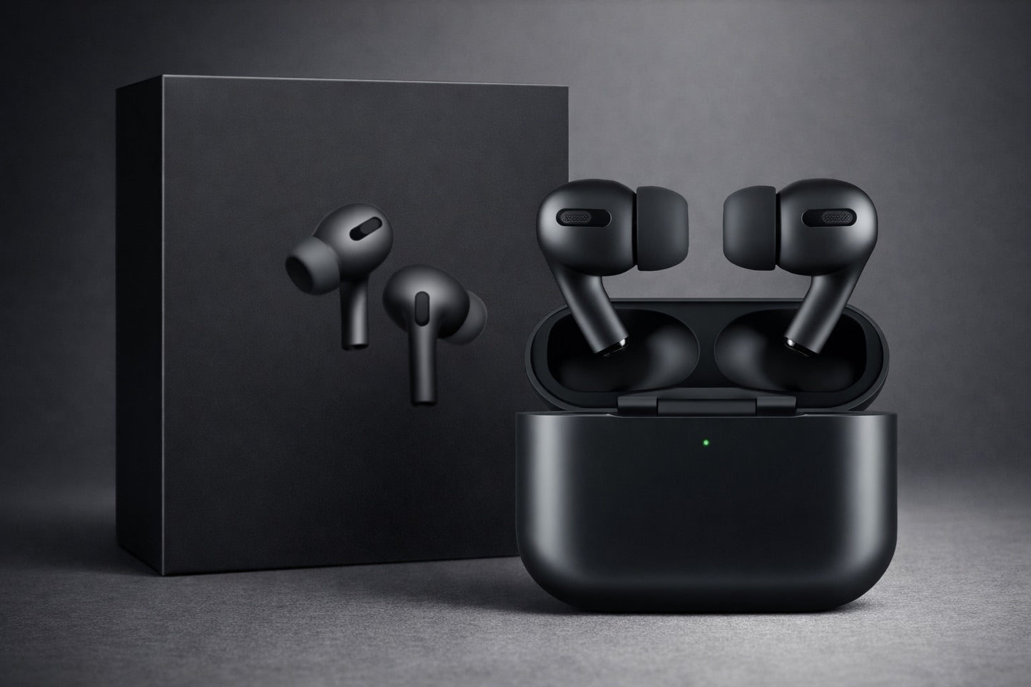 xaavio tws - a10 with black silicon cover true wireless earpods