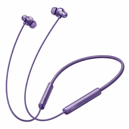 Bluetooth Neckband Earphones, 50H Playtime, 12Mm Bass Drivers, Dual Pairing, Bluetooth 5.4, Magnetic Earbuds, Ipx5, Fast Charging, Voice Assistant, Mic, Smart Controls (Purple)