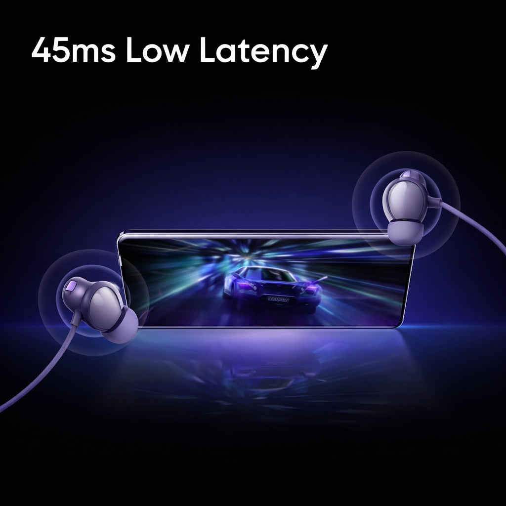 bluetooth neckband earphones, 50h playtime, 12mm bass drivers, dual pairing, bluetooth 5.4, magnetic earbuds, ipx5, fast charging, voice assistant, mic, smart controls (purple)