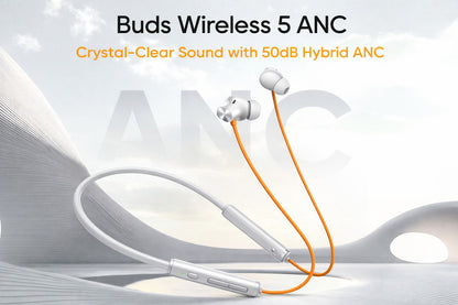 Bluetooth Neckband Earphones, 50H Playtime, 12Mm Bass Drivers, Dual Pairing, Bluetooth 5.4, Magnetic Earbuds, Ipx5, Fast Charging, Voice Assistant, Mic, Smart Controls (white)